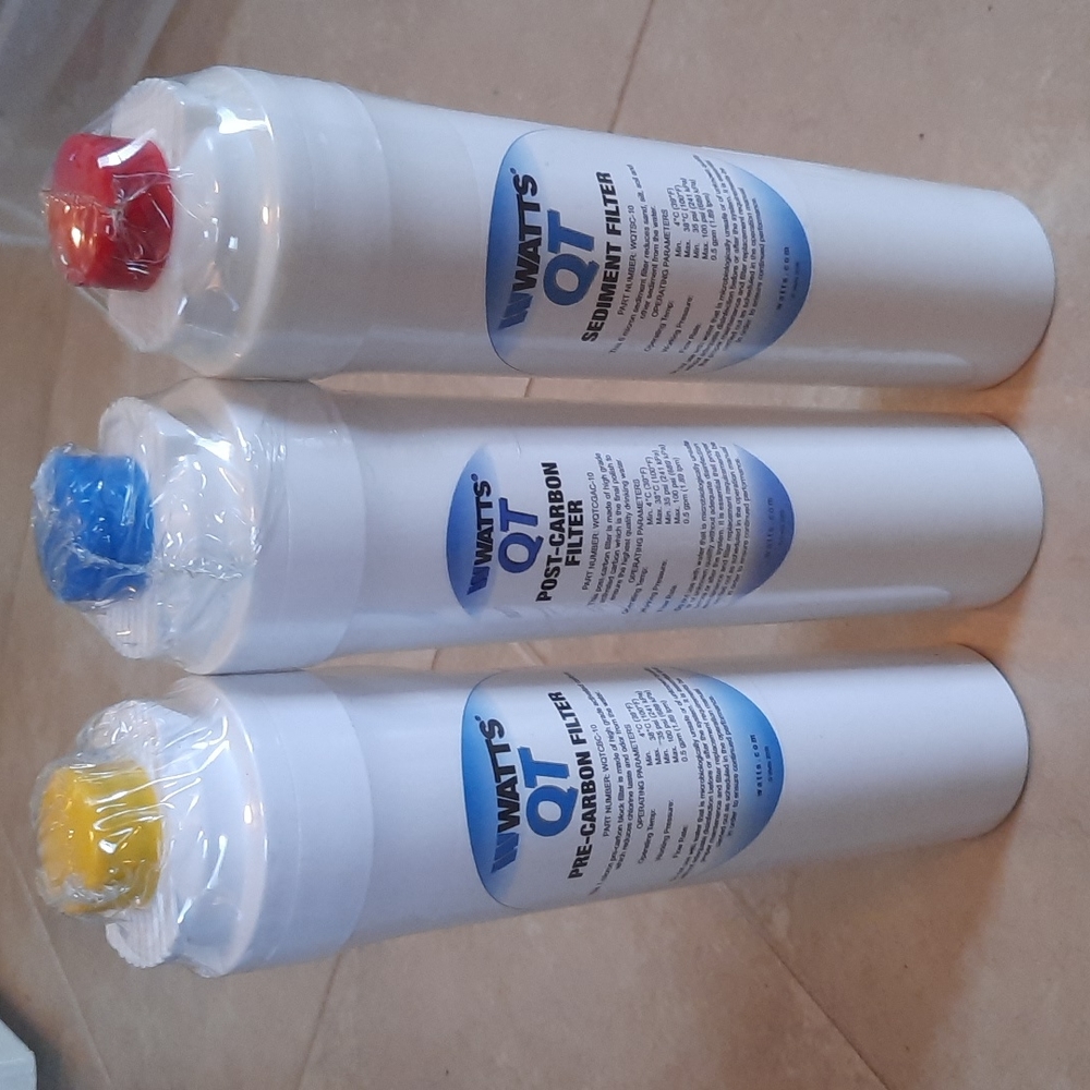 Watts QT reverse osmosis replacement filters